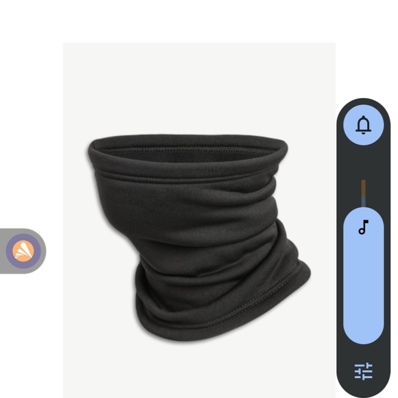 🌲10 for 100$🌲.Hot paws black fleece neck warmer - Picture 2 of 2